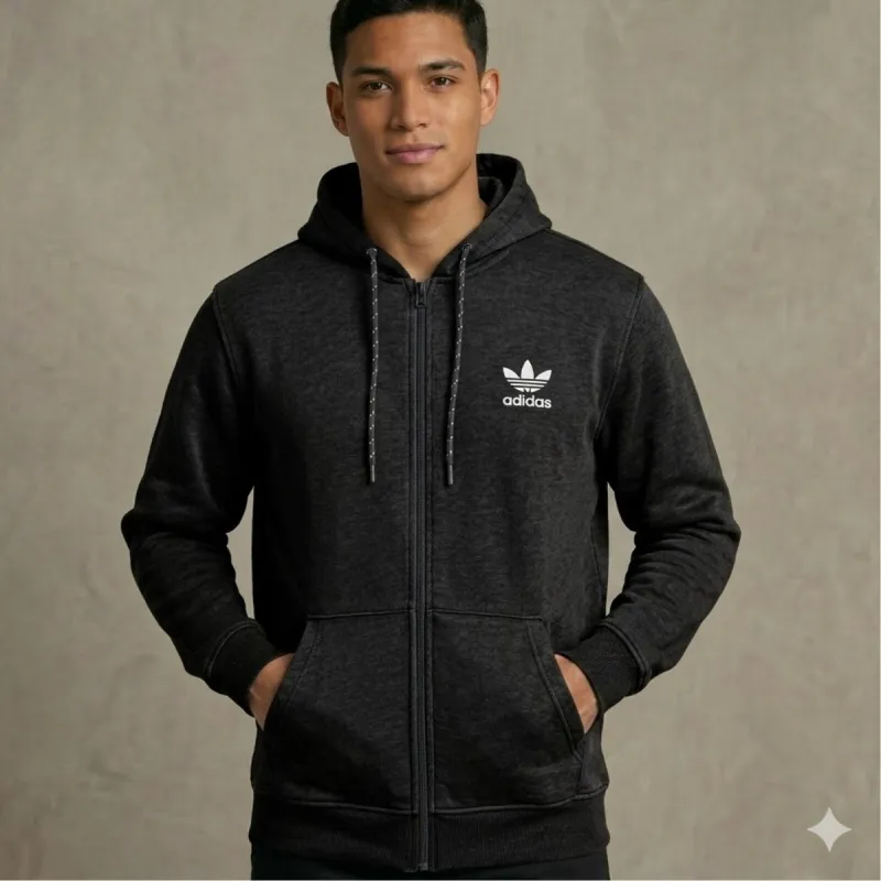Foto de Moletom Zipper Adidas