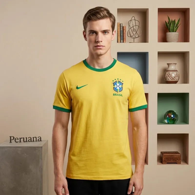 Foto de Camiseta Dry-Fit Brasil